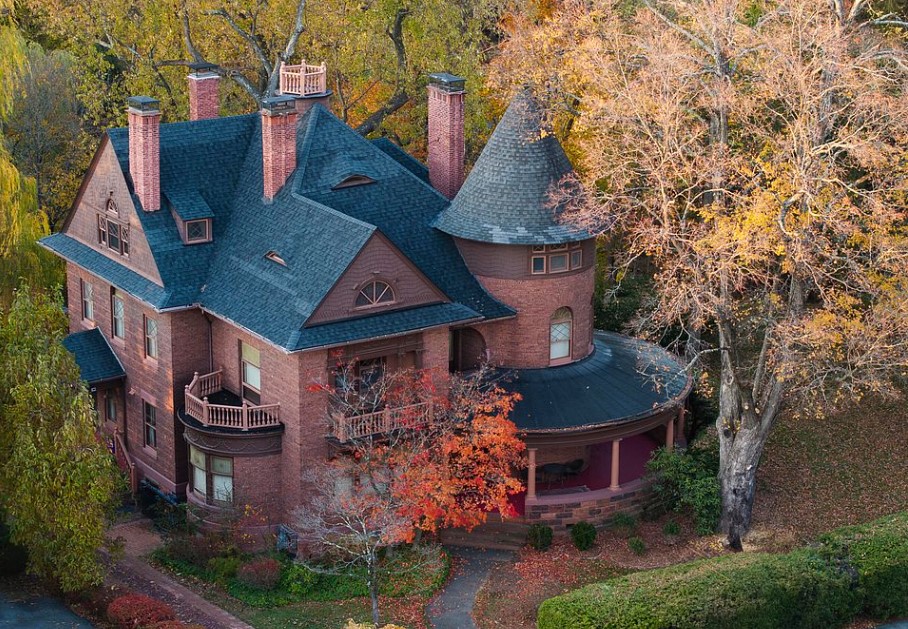 Incredible woodwork! Meticulously preserved c. 1896 in New York. $2,250,000.