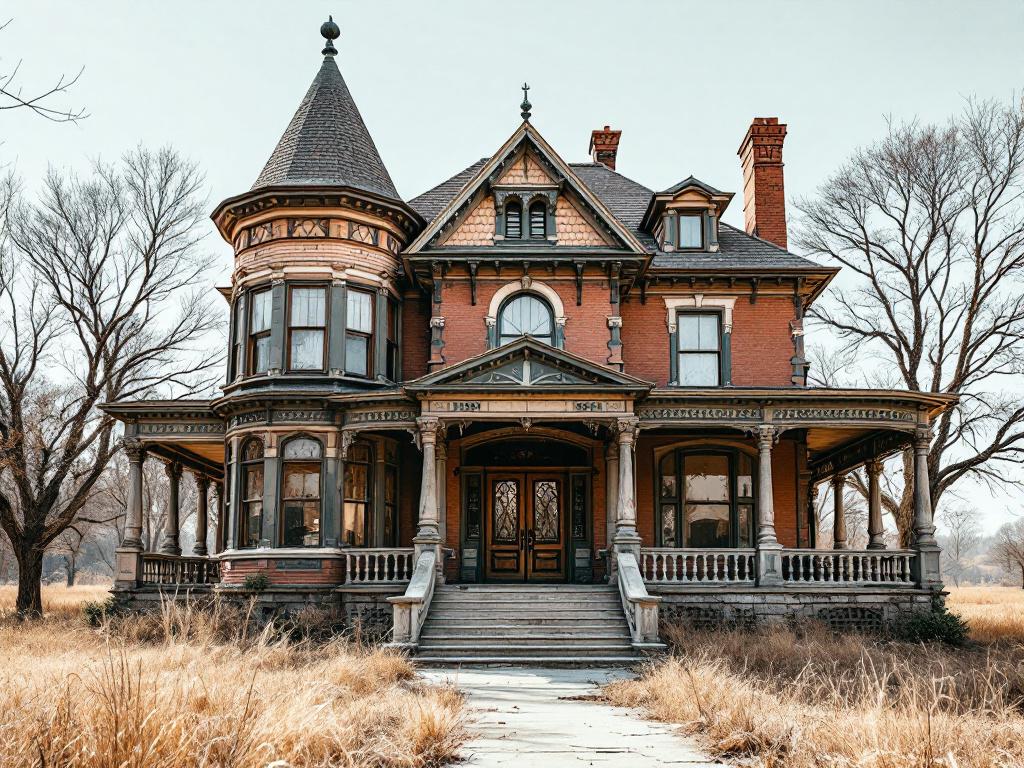 Inside an Abandoned Victorian house Lost to Time.